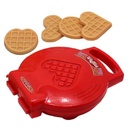 Electrodoméstico wafflera con accesorios, en blister