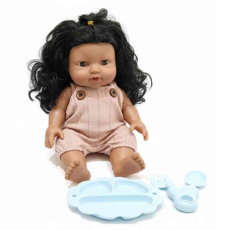 [JA2342] Muñeca con sonido con 3 accesorios, en caja