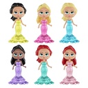 Muñeca sirena para armar, en caja, 6 diseños