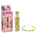 Cuentas para armar pulseras y collares, en frasco