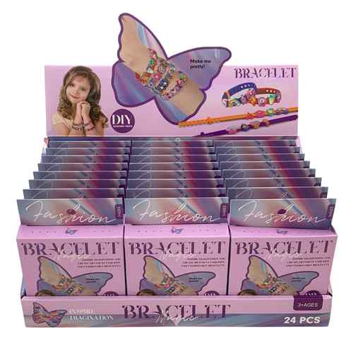 Cuentas para armar pulseras y collares, en caja CAJA x24