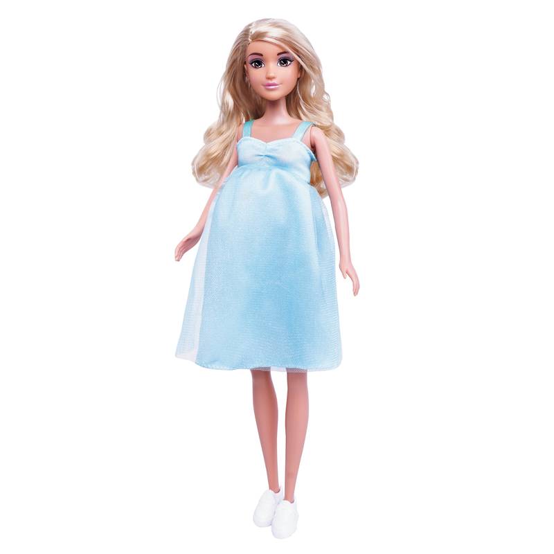 [JA2718] Muñeca embarazada, en caja, varios colores