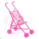 Coche para muñeca, de plástico, paragüitas