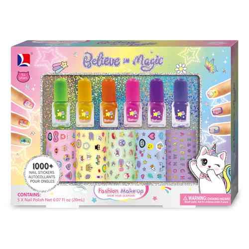 Set de belleza para decorar uñas, en caja
