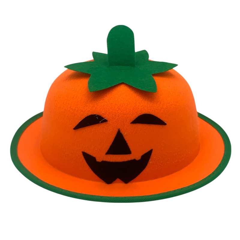 Gorro calabaza, de fieltro