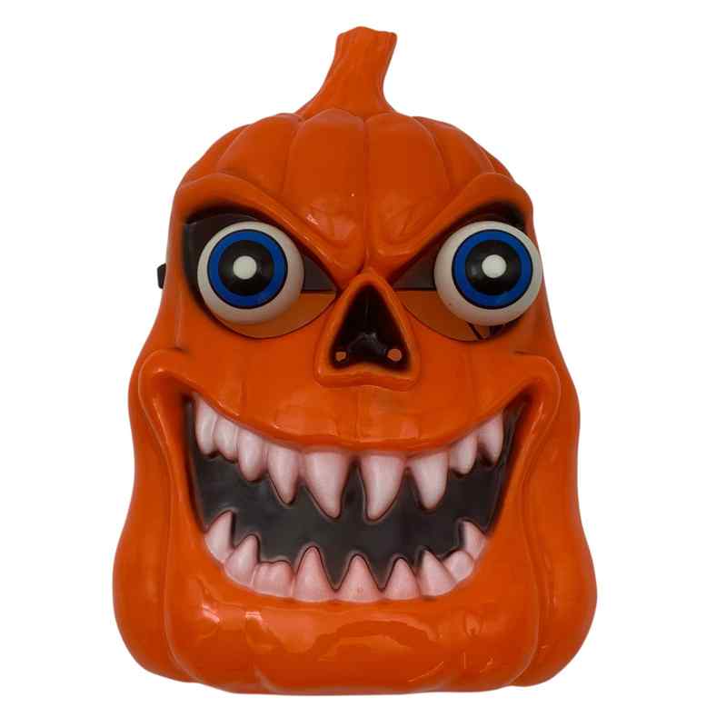 Máscara de plástico, calabaza