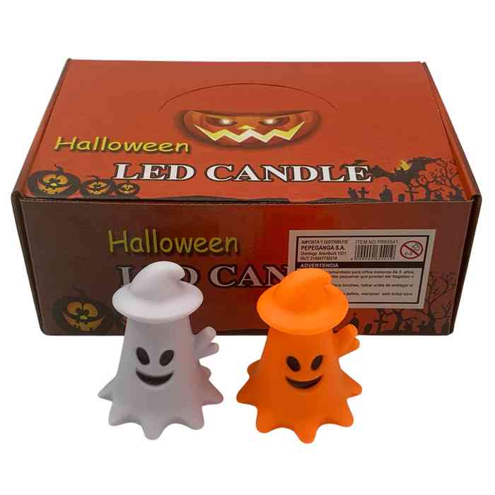 [JH1068] Lámpara decorativa Halloween, CAJA x12