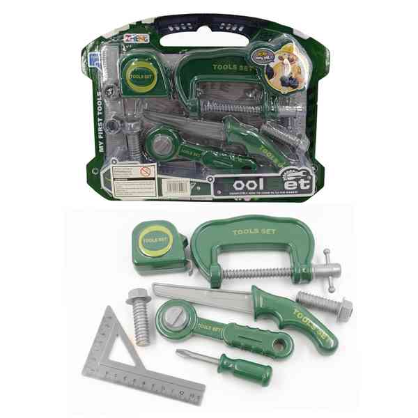 [JO5344] Herramientas 8 piezas, en blister