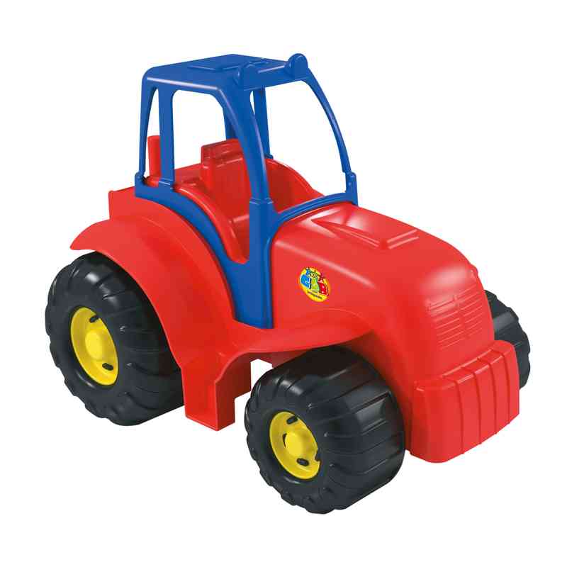 [JO5445] Tractor ruedas libres de plástico, 2 colores
