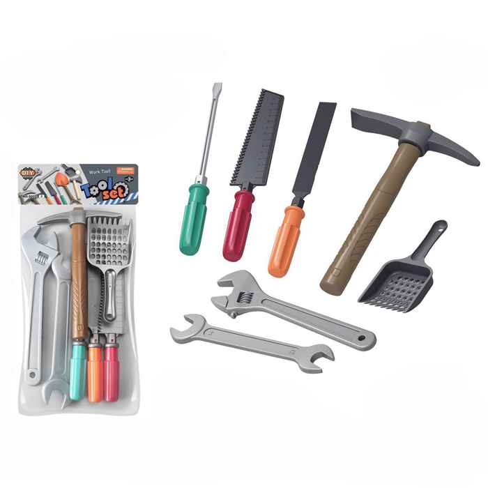 [JO5499] Herramientas 7 piezas, en bolsa