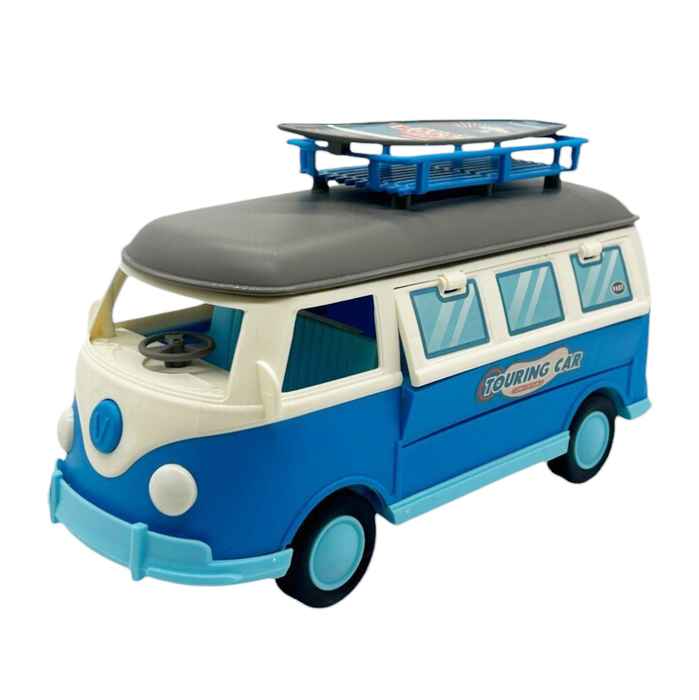 [JO5529] Camioneta a fricción, con luz y sonido, abre puertas, en caja