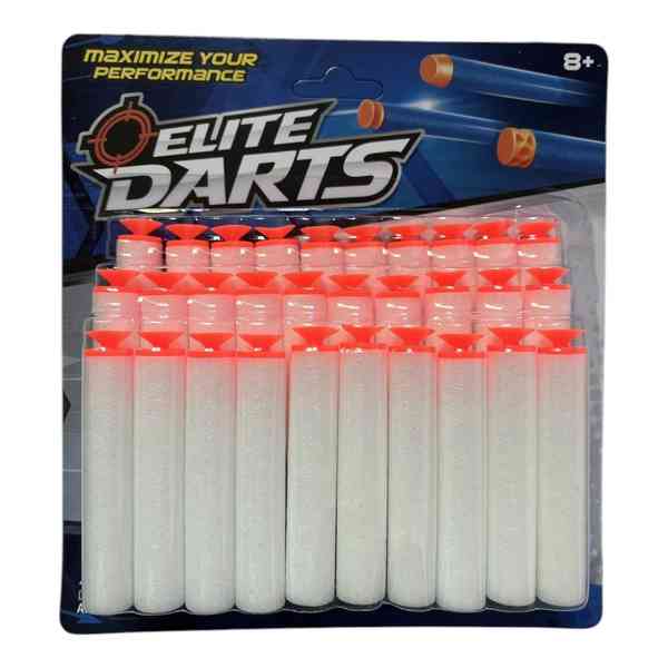 Dardos de goma EVA x30, en blister