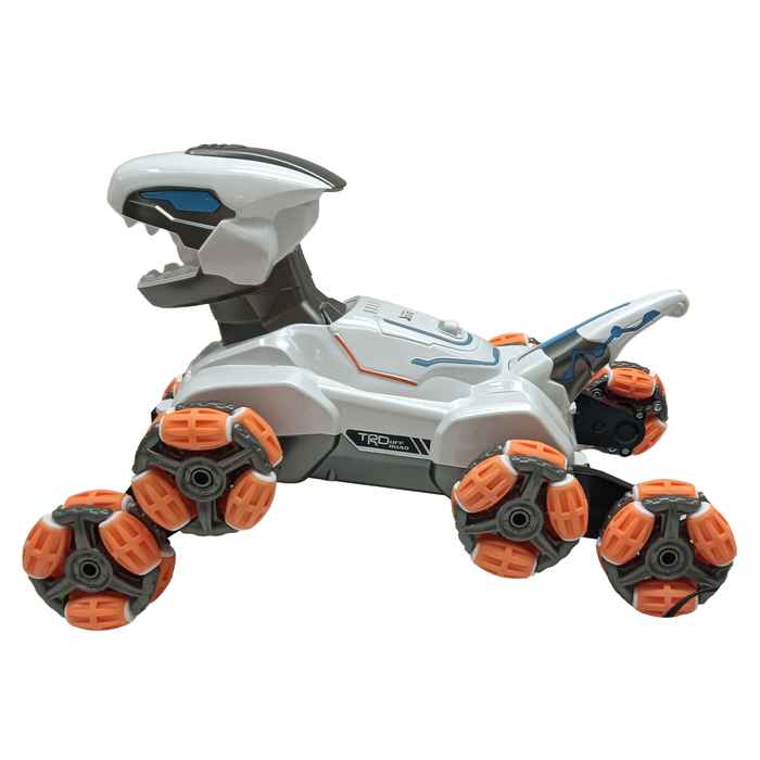 [JO5732] Robot dinosaurio con control remoto, con luz, sonido, movimiento, lanza vapor, USB 2+2AA, en caja, varios modelos