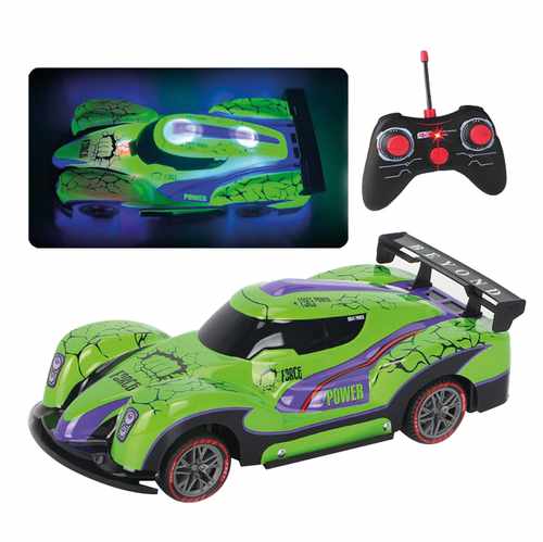 [JO5755] Auto con control remoto, con luz, 6AA, en caja