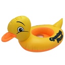 Inflable flotador con asiento, pato, en bolsa