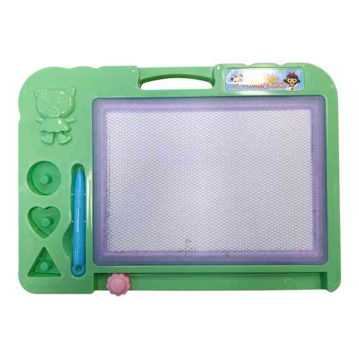 Pizarra mágica, con sellitos, en bolsa, varios colores