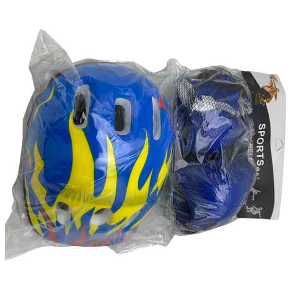 [JU6385] Protectores x6 para bicicleta con casco, en bolsa, varios colores