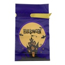 Bolsa para golosinas, de EVA, diseños halloween, PACK x50 varios diseños