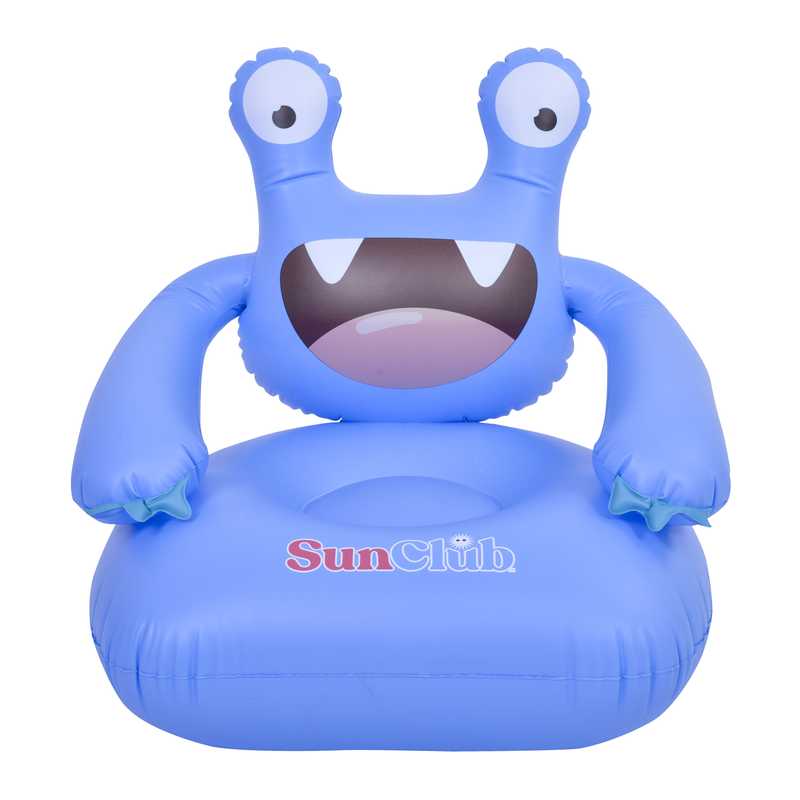 [JU6469] Inflable sillón, diseño monstruo, en caja, JL