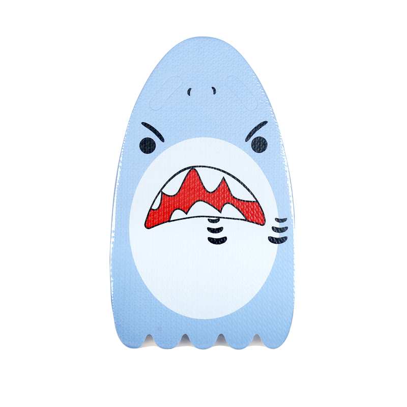 Tabla para natación de EVA, entrenamiento con agarraderas, diseño tiburón