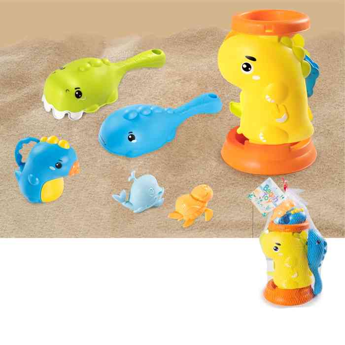 Juego de playa, 6 piezas, en red