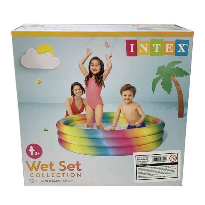 [JU6666] Piscina inflable INTEX, 3 aros, en caja