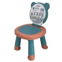 Silla infantil de plástico, varios colores