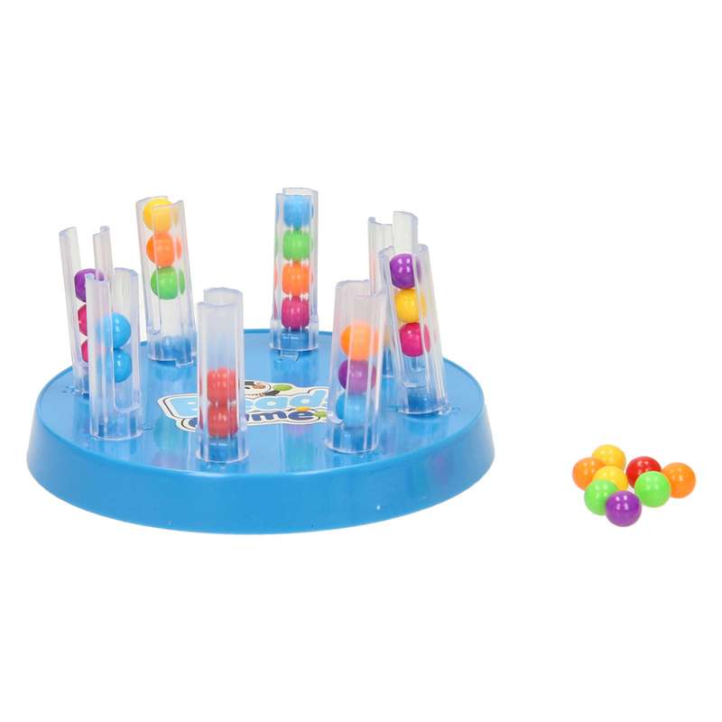 [JU6696] Juego de mesa, didáctico, clasificación de bolitas, en caja