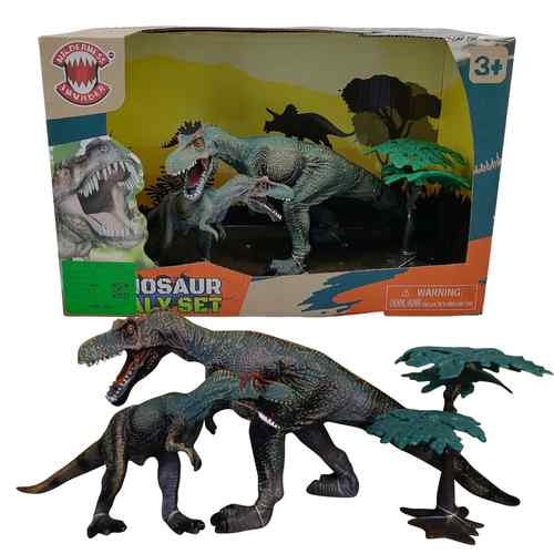 [JU6831] Dinosaurio de goma, surtidos x2 en caja