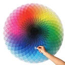 Puzzle de cartón, 1000 piezas, redondo, en caja