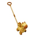 Pompero burbujero arrastre jirafa con luz y sonido, 3AA en caja