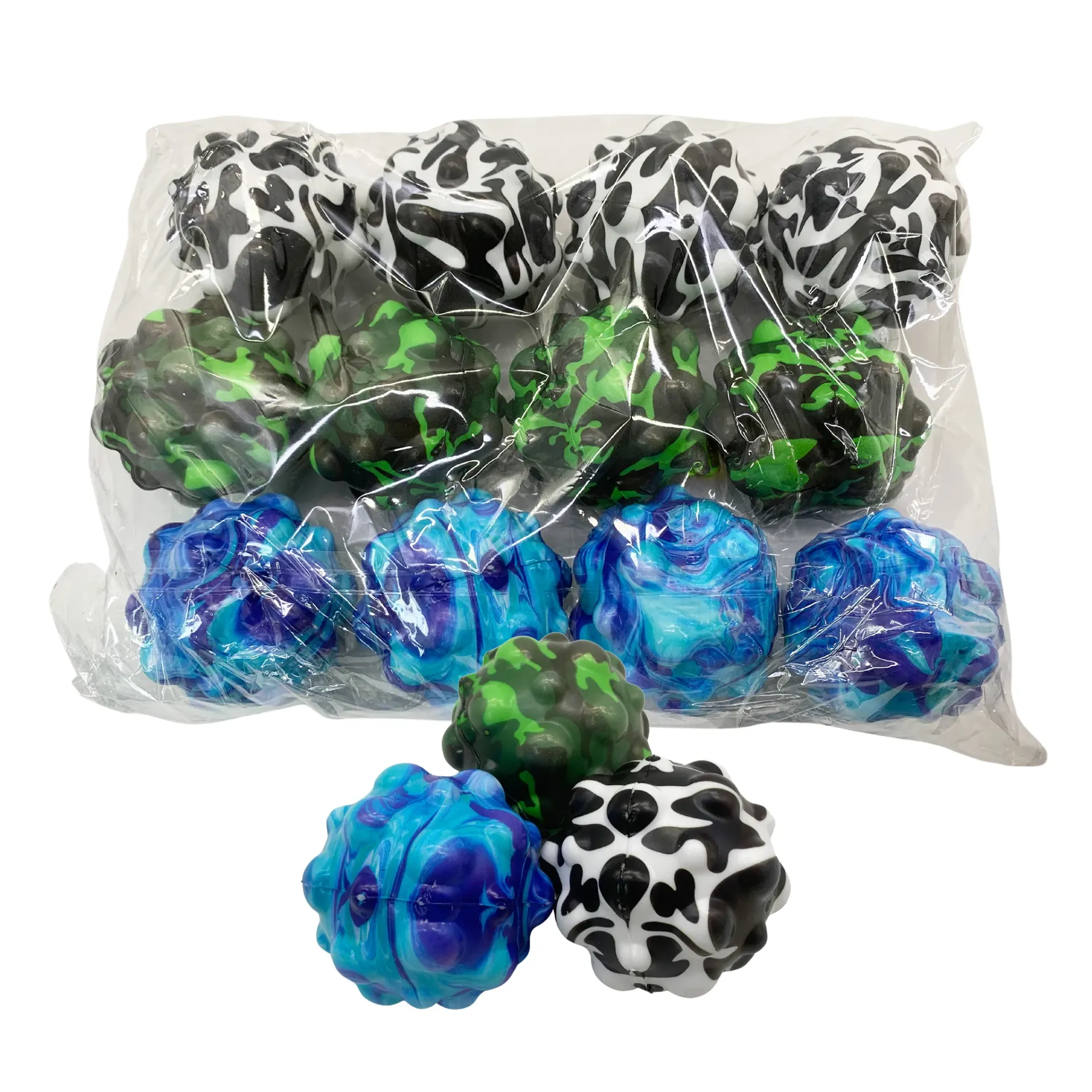 [JU7013] Pelota maciza PACK x12, varios colores