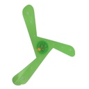 Boomerang de plástico con luz, en bolsa varios colores