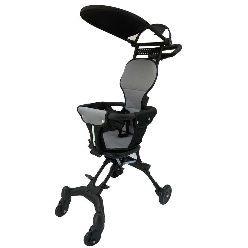 [JU7084] Coche silla plegable con techo para bebé, en bolsa varios colores