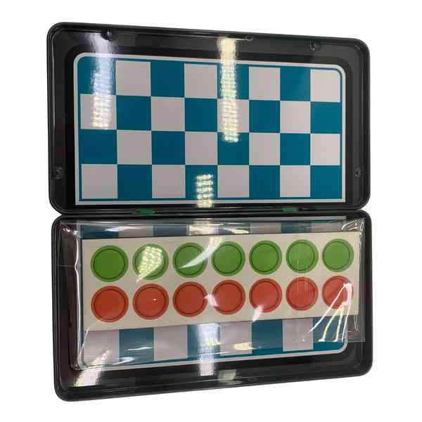 [JU7094] Juego de mesa, damas, magnético