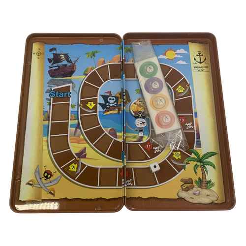 Juego de mesa, búsqueda del tesoro, magnético