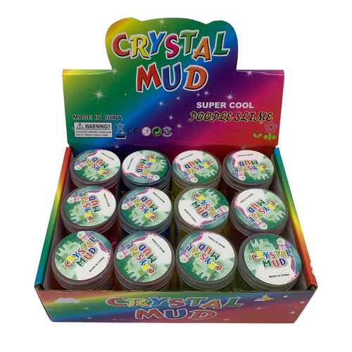 Masa pegajosa, con estrellitas, CAJA x12 varios colores