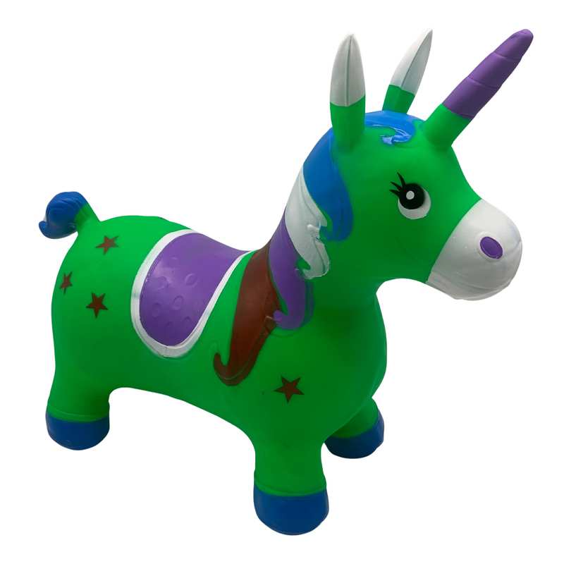 [JU7130] Inflable saltarín unicornio, 1350g