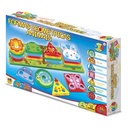 Encastre de goma EVA, 16 piezas, en caja
