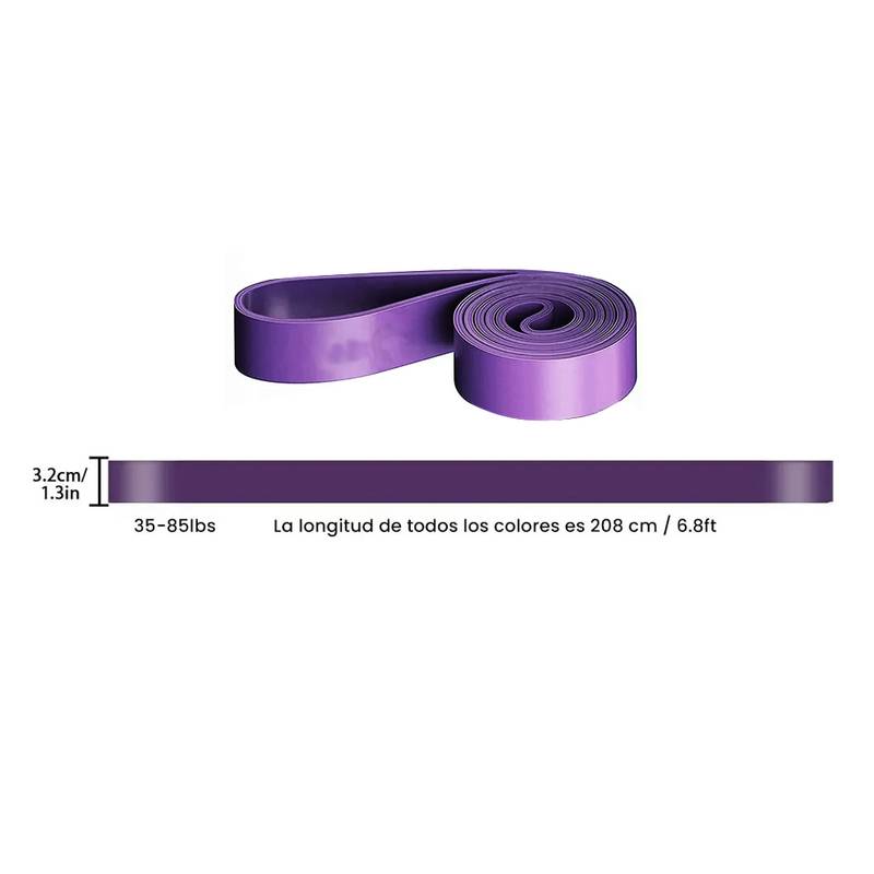 Banda elástica mediana para ejercicio, en bolsa