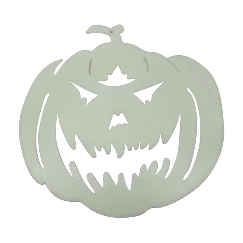 Adorno fluorescente calabaza, para colgar en bolsa
