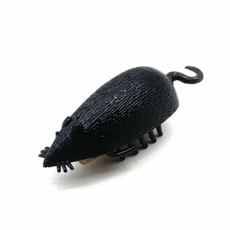 Animales de plástico ratón con movimiento, en blister