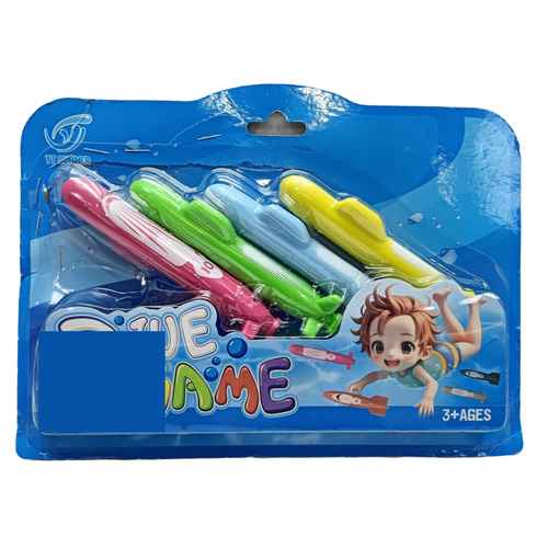 [JU7477] Juguetes sumergibles para piscina, en blister