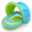 Inflable flotador con asiento y techo Bestway, varios colores