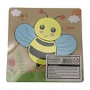 Puzzle de madera, animales, varios diseños