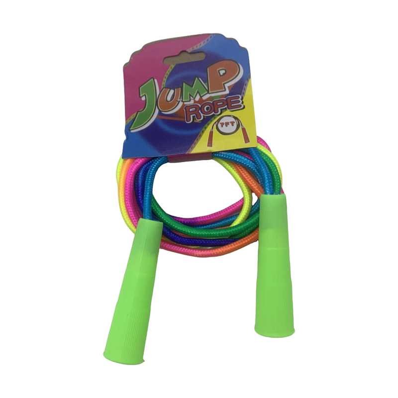 [JU7682] Cuerda para saltar de poliéster, en cartón varios colores