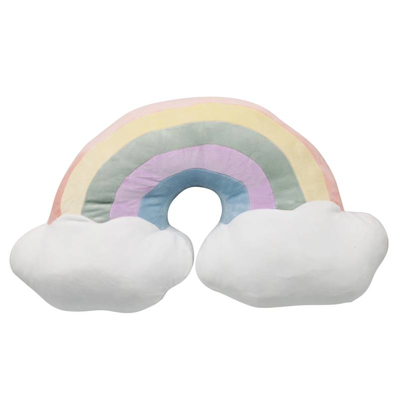 [JU7684] Peluche almohadón arcoíris, en bolsa