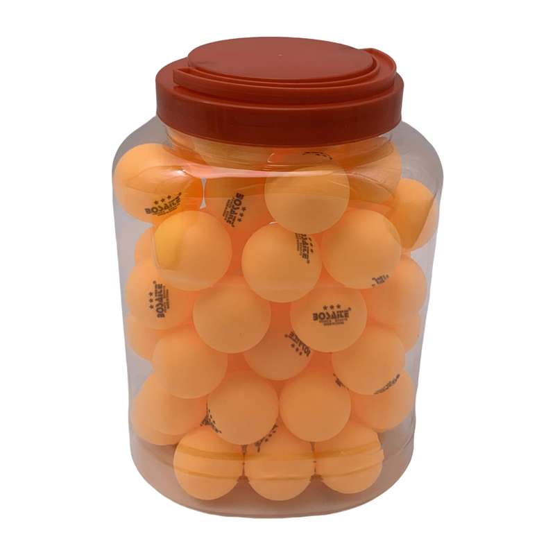[JU7729] Pelotas ping pong x60, en frasco, varios colores