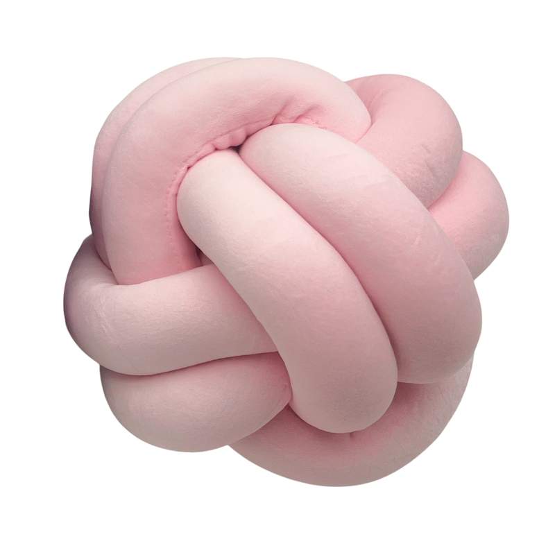 [JU7754] Peluche almohadón pelota nudo, en bolsa, varios colores