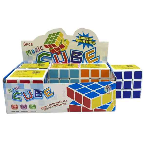 [JU7773] Cubo mágico, CAJA x6